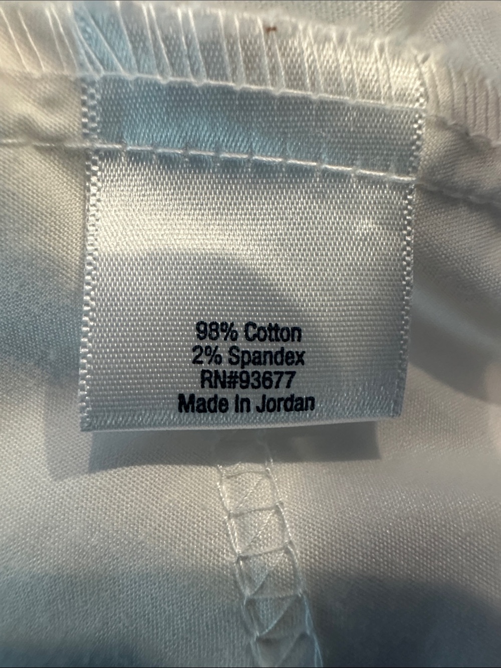 St. John's Bay White Women’s Chinos Capri size 16 - Picture 5 of 5